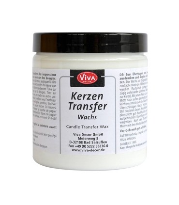 Ceară de transfer pentru lumânări, VIVA DECOR, 250 ml
