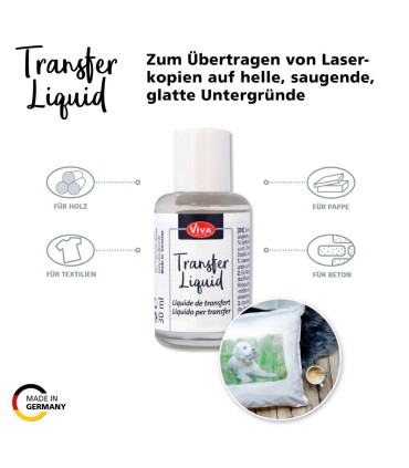 Photo Transfer Liquid, VIVA DECOR, 30 ml
