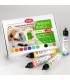Set ceară colorată pentru decorare lumânări, VIVA DECOR, 11buc x 28ml