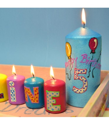 Set ceară colorată pentru decorare lumânări, VIVA DECOR, 11buc x 28ml