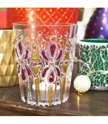 Set sclipici adeziv lavabil pentru toate suprafețele, VIVA DECOR, 11buc x 28ml