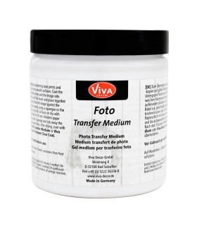 Transparent photo and image transfer medium, VIVA DECOR, 250 ml