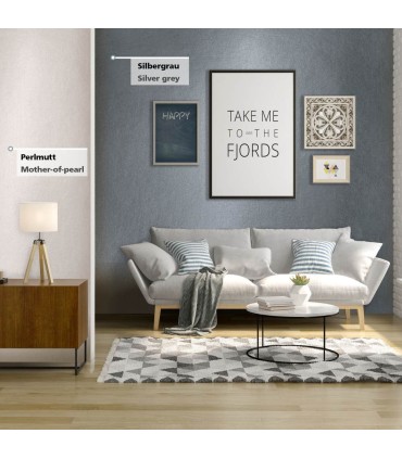 Vopsea decorativă cu efect metalic pentru pereți, Viva Decor