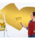 Vopsea decorativă cu efect metalic pentru pereți, Viva Decor