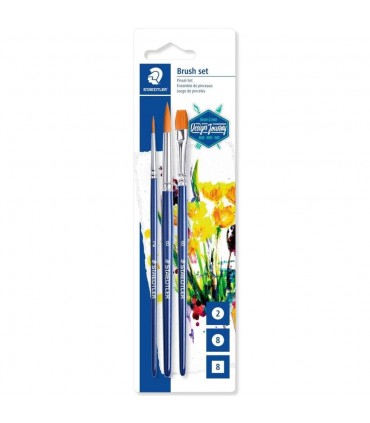 Staedtler set 3 brush 989-SBK3-3