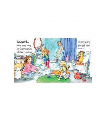 Mă spăl pe dinți, folosesc olița