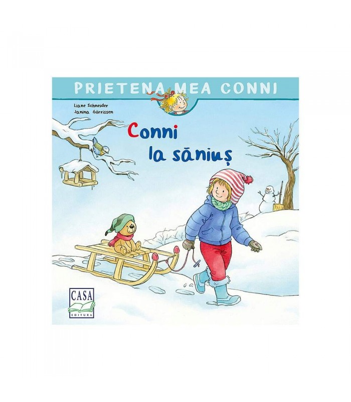 Conni la săniuș Conni la săniuș
