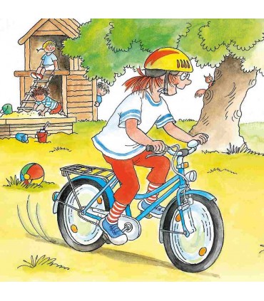 Conni învață să meargă pe bicicletă