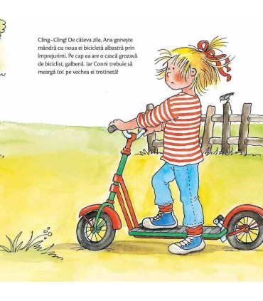 Conni învață să meargă pe bicicletă