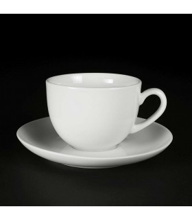 Porcelain cup with cup,  first quality