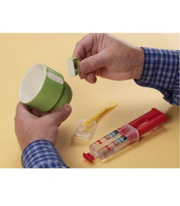 BISON bicomponent epoxy adhesive 5min transparent 24ml